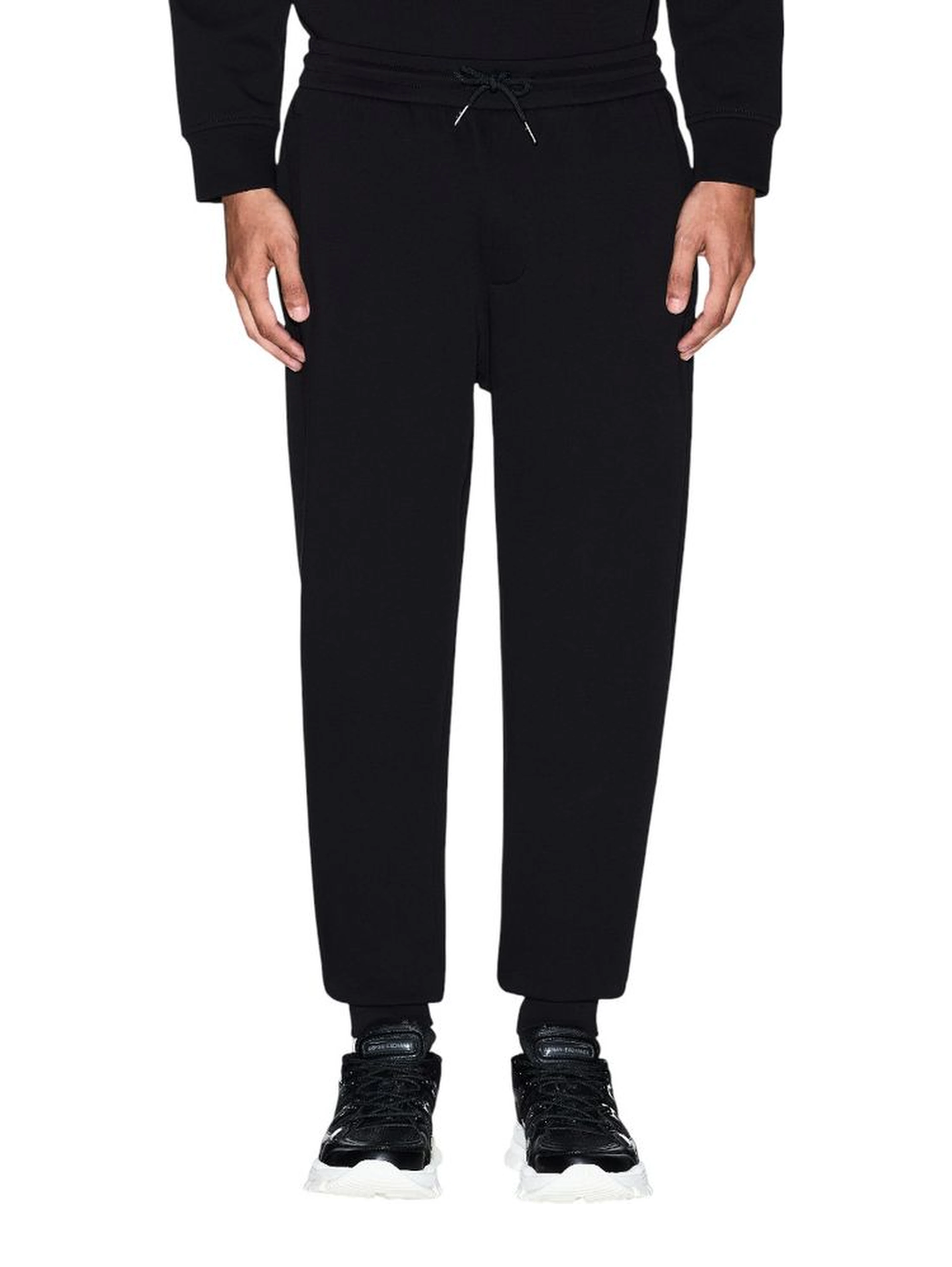 Bicolor Cotton Joggers (Workout Pants)