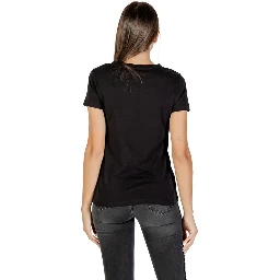 Black Cotton T-Shirt