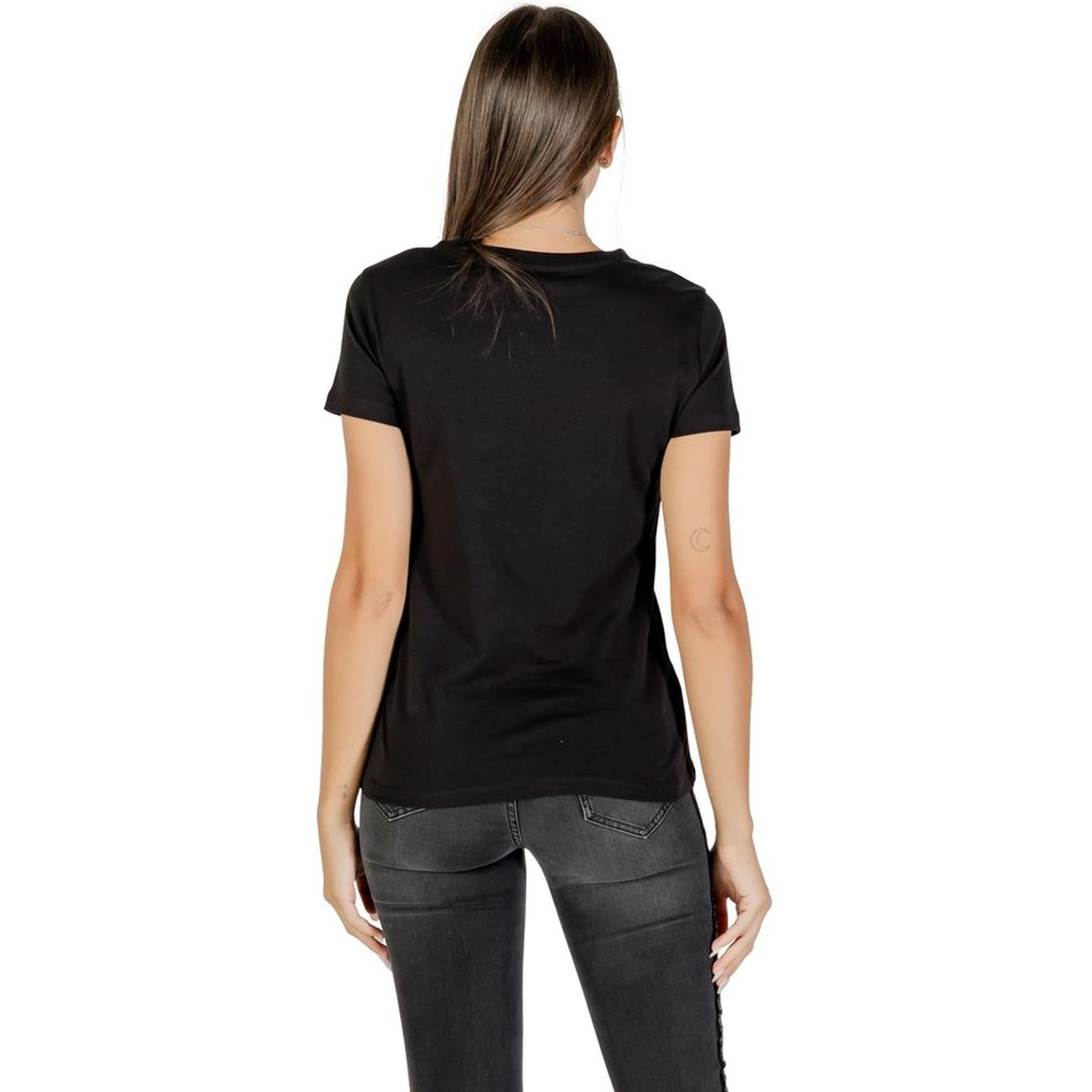Black Cotton T-Shirt