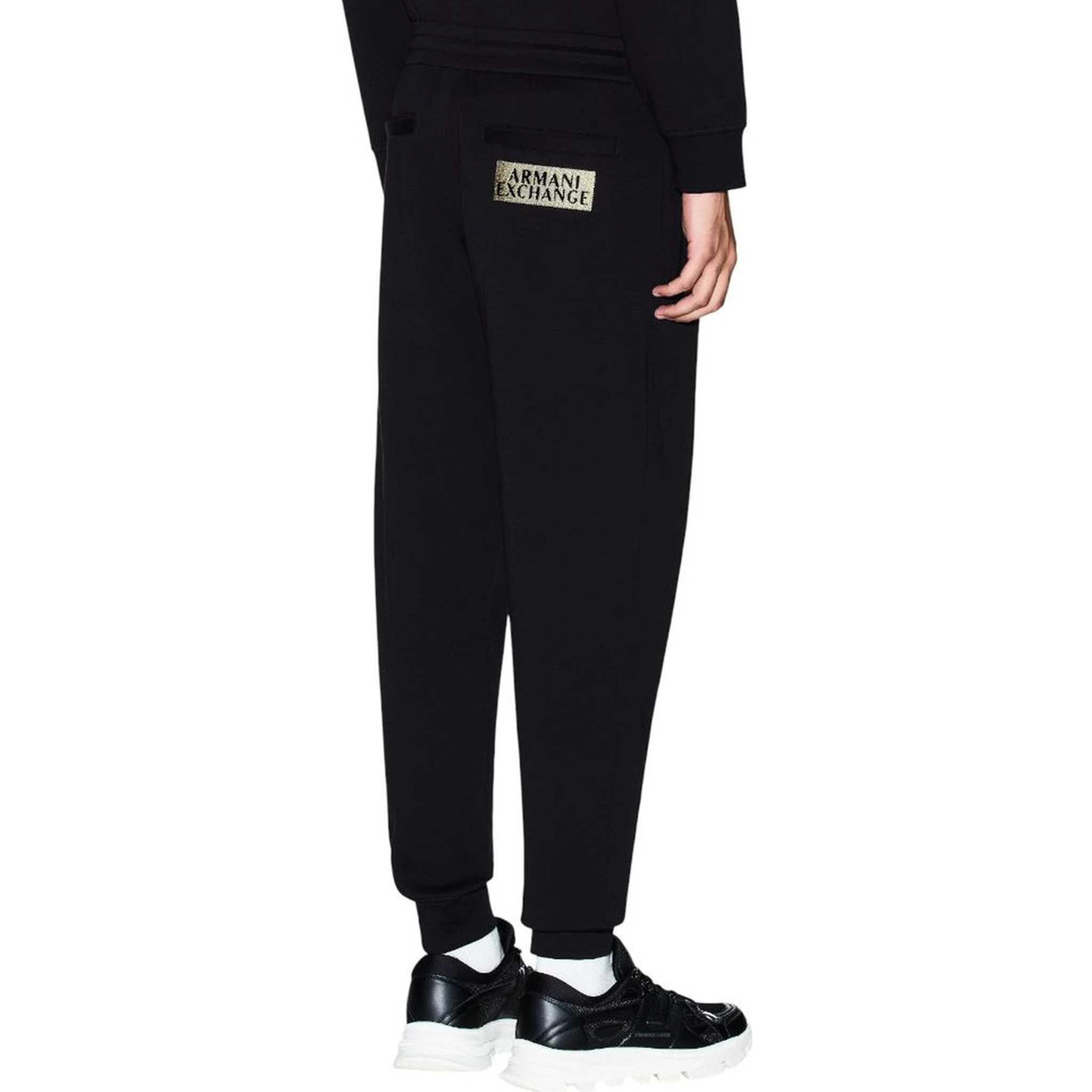 Bicolor Cotton Joggers (Workout Pants)