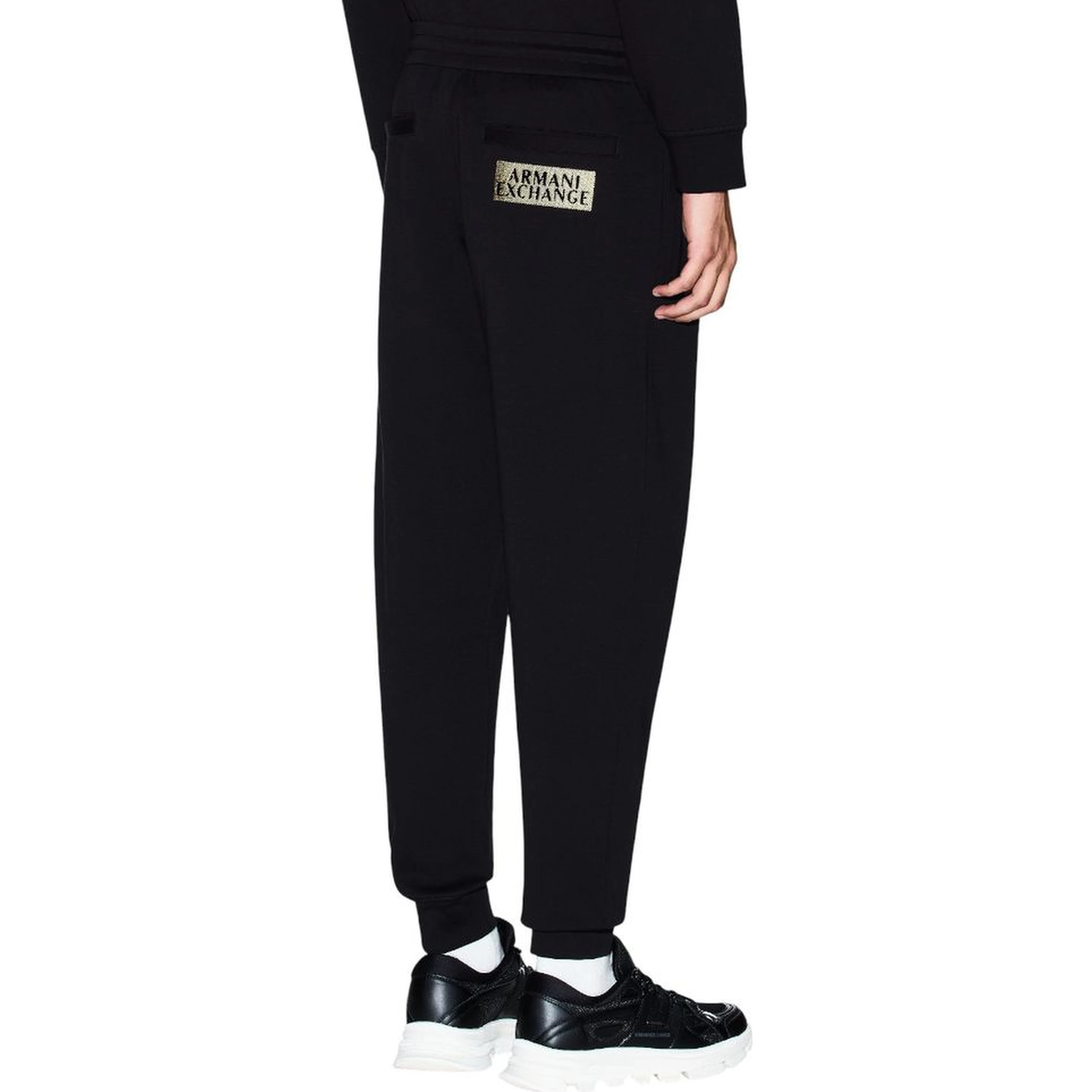 Bicolor Cotton Joggers (Workout Pants)