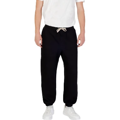 Black Cotton Joggers (Workout Pants)