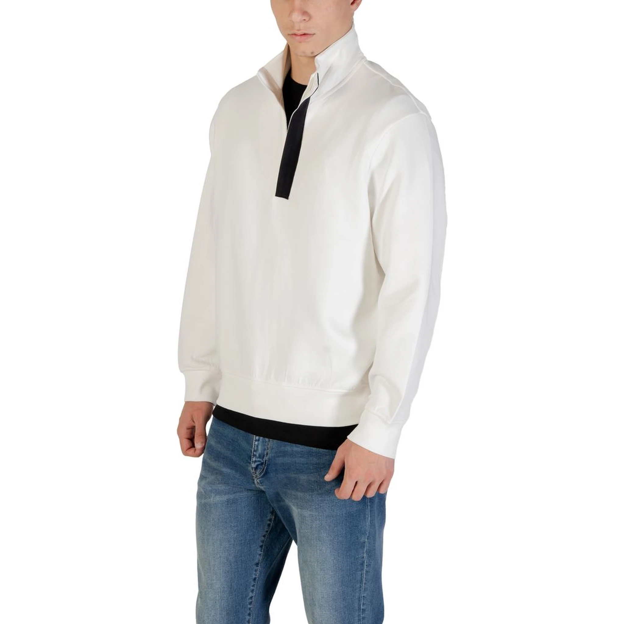 Cream Cotton Sweatshirt