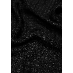 Black Viscose Scarf