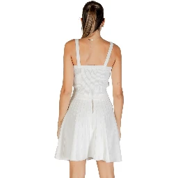 Cream Viscose Tank Tops
