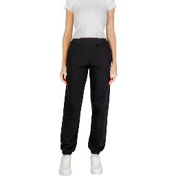 Black Cotton Joggers (Workout Pants)