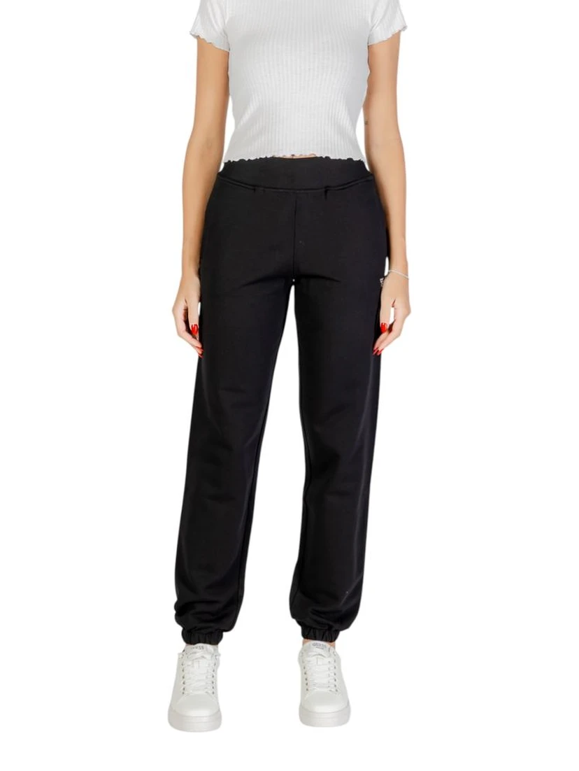 Black Cotton Joggers (Workout Pants)