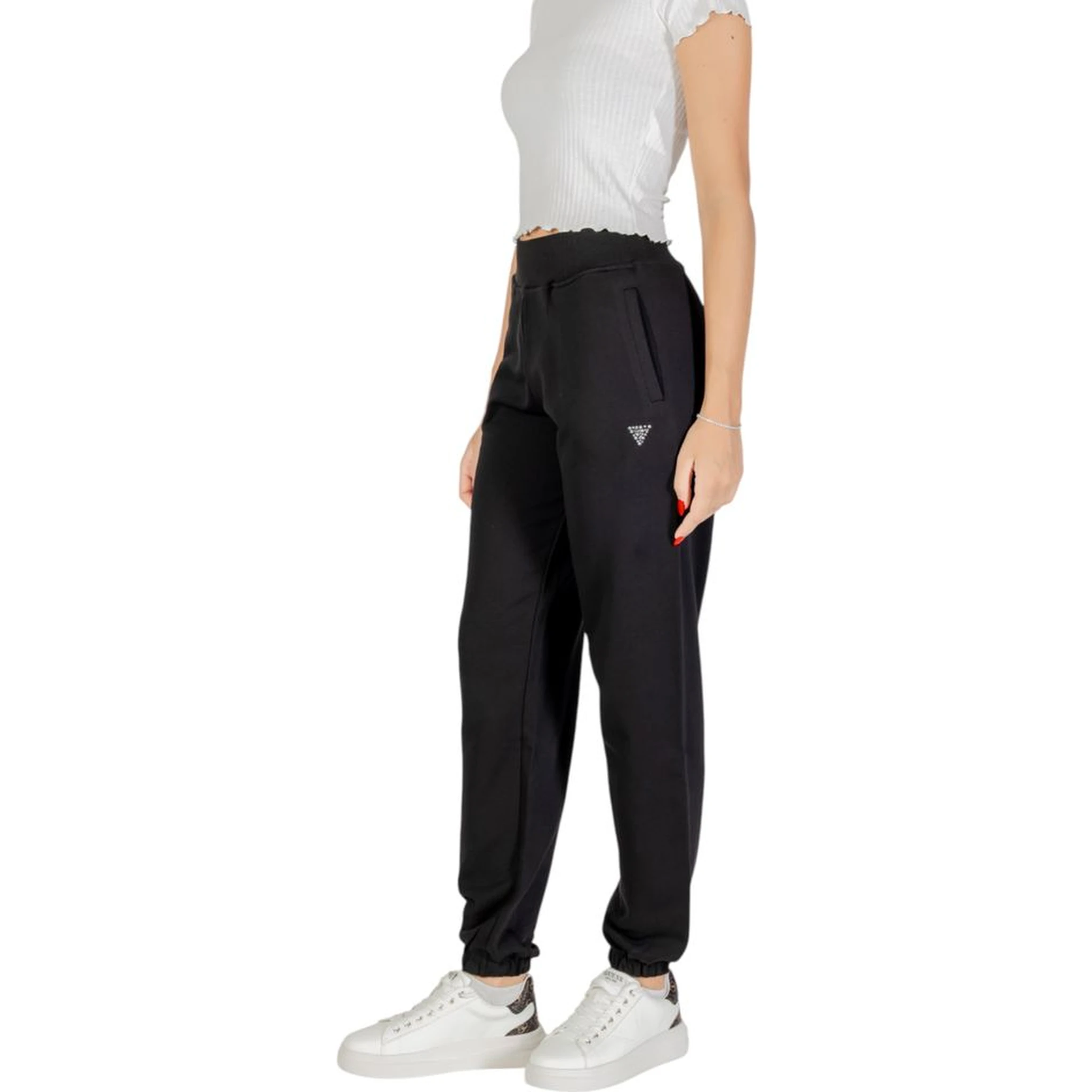 Black Cotton Joggers (Workout Pants)