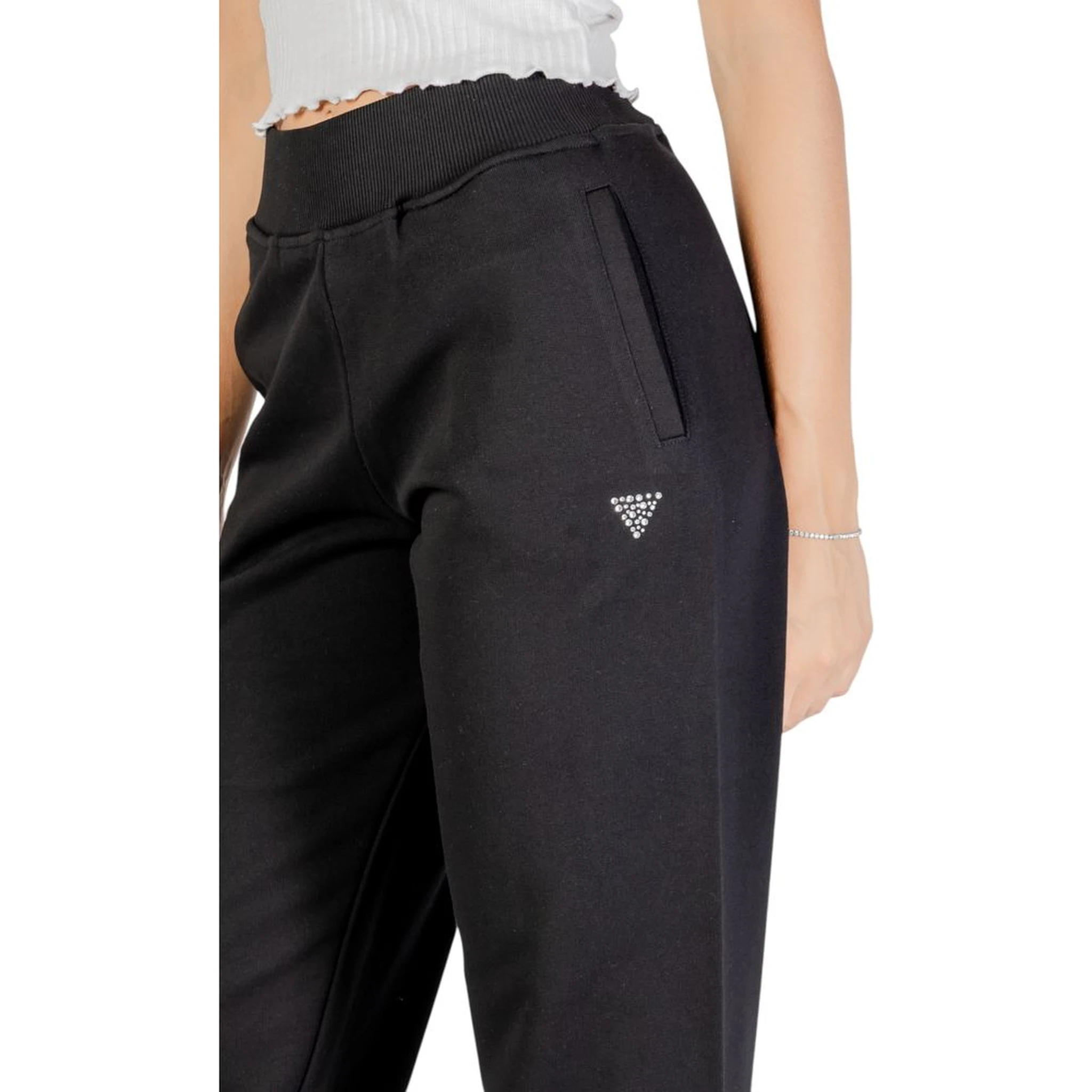 Black Cotton Joggers (Workout Pants)