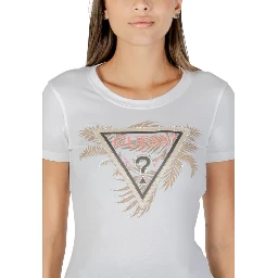 تي شيرت قطني أبيض