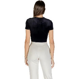 Black Polyester T-Shirt