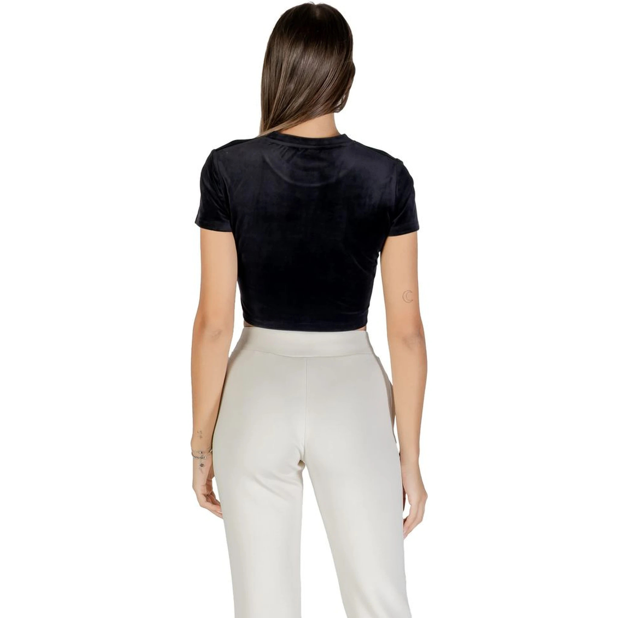 Black Polyester T-Shirt