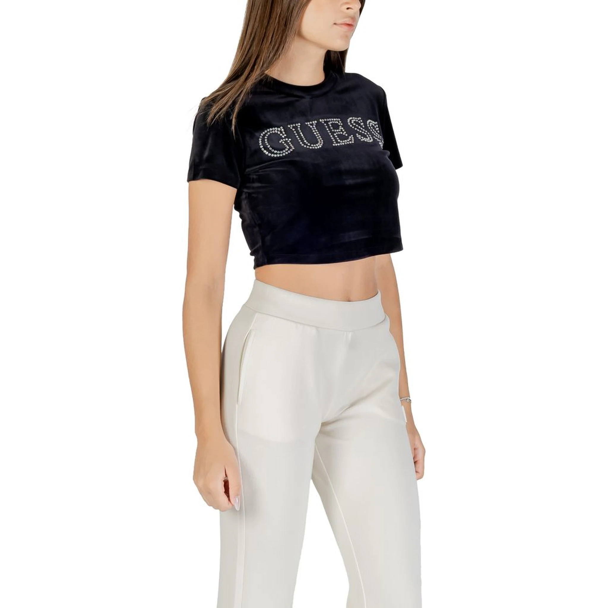 Black Polyester T-Shirt