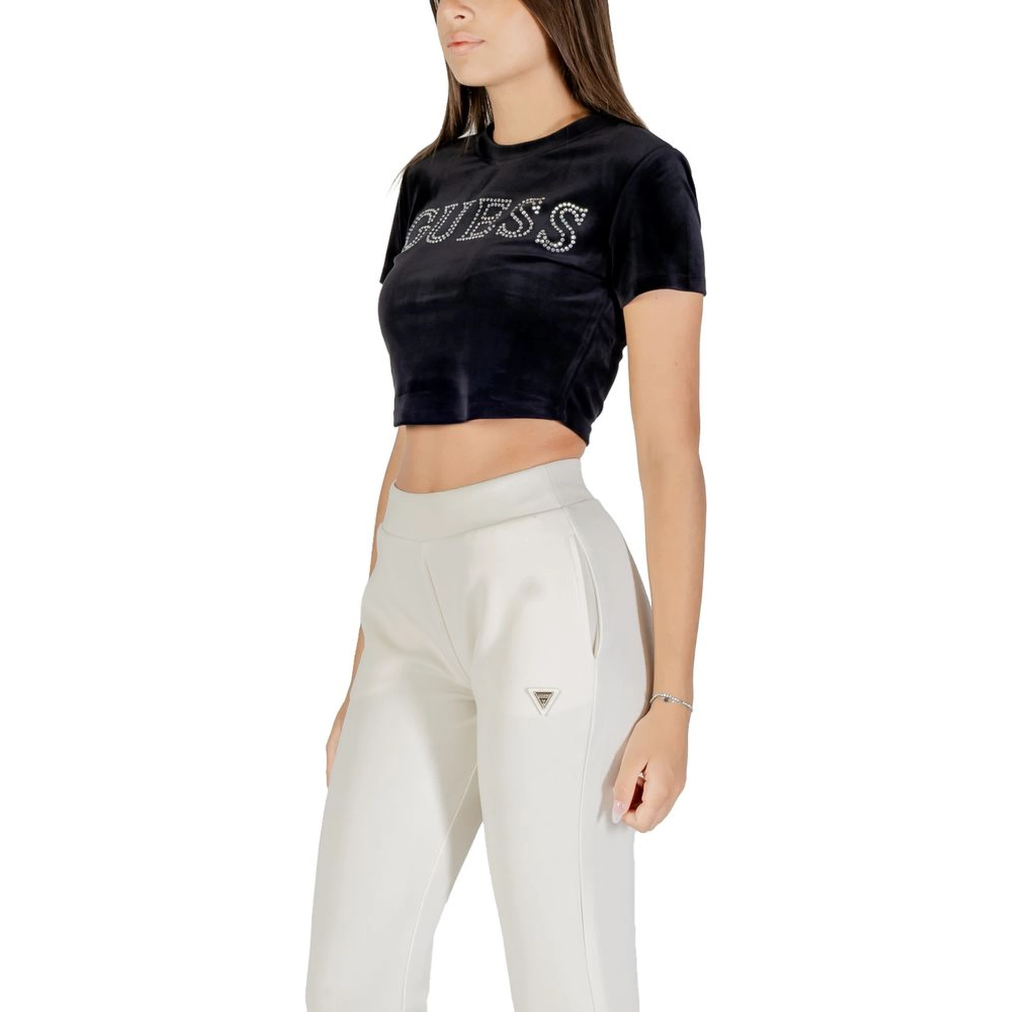 Black Polyester T-Shirt