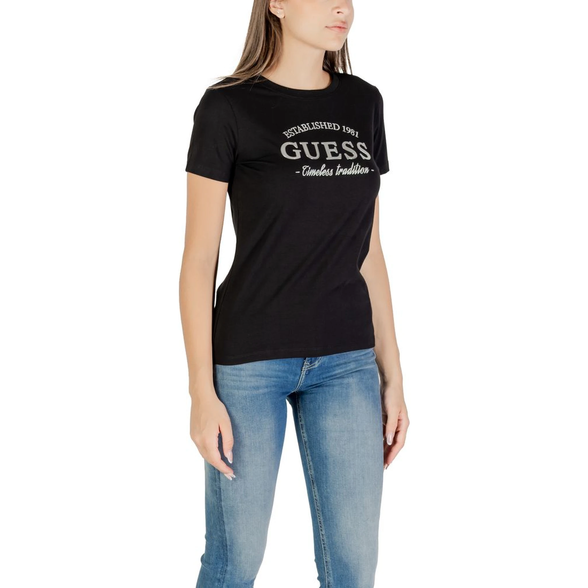 تيشيرت قطني أسود