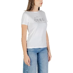 تي شيرت قطني أبيض