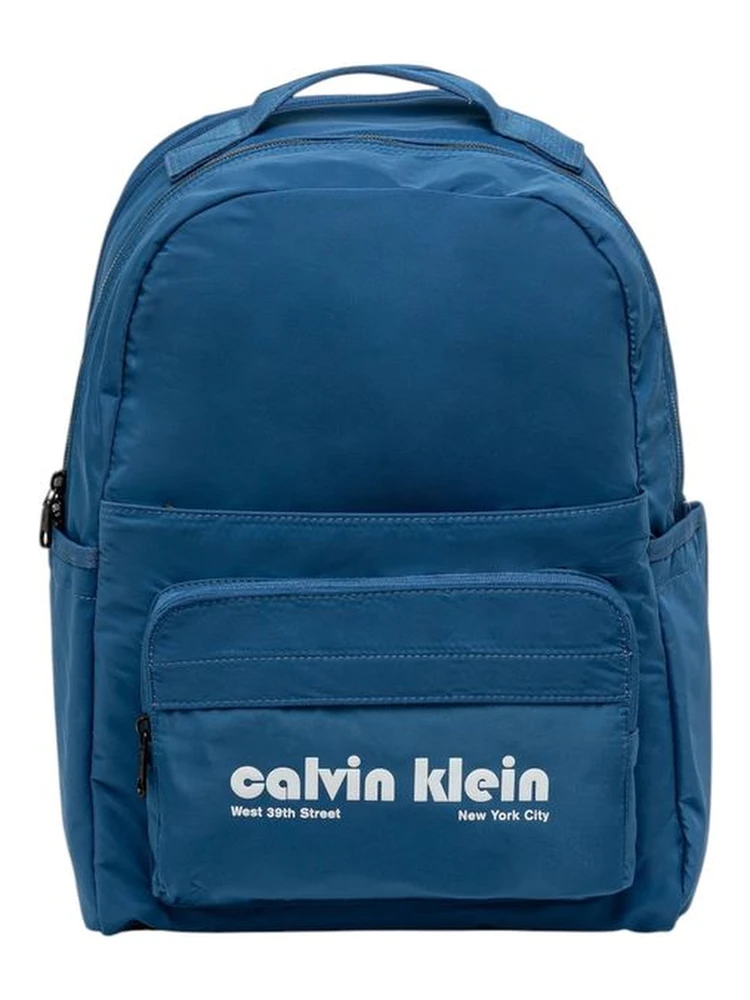 Blue Recycled Polyester Backpack