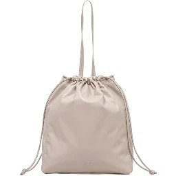 Beige Polyethylene Handbag
