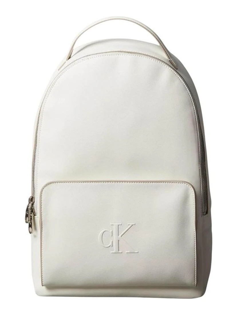White Polyethylene Backpack