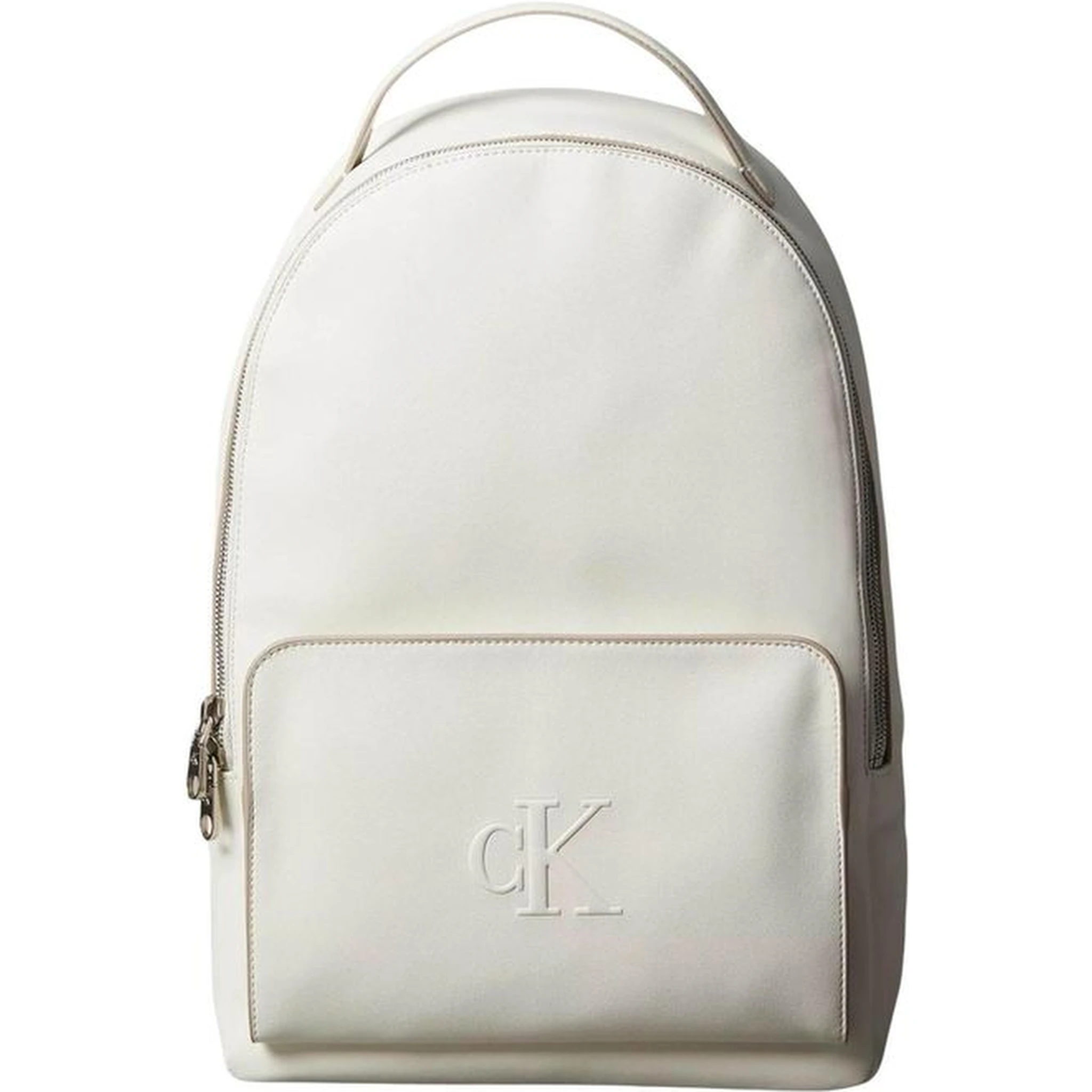 White Polyethylene Backpack