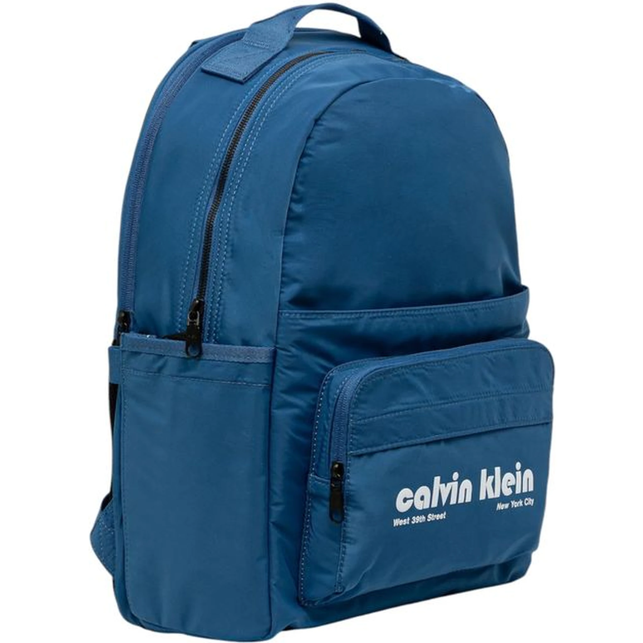 Blue Recycled Polyester Backpack