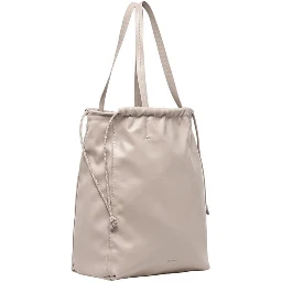 Beige Polyethylene Handbag