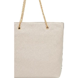 Beige Polyethylene Handbag