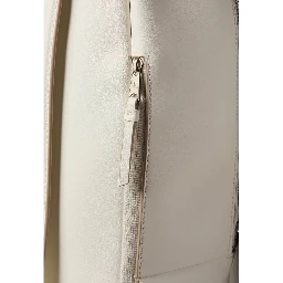 White Polyethylene Backpack