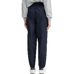 Blue Recycled Polyester Joggers (Workout Pants)