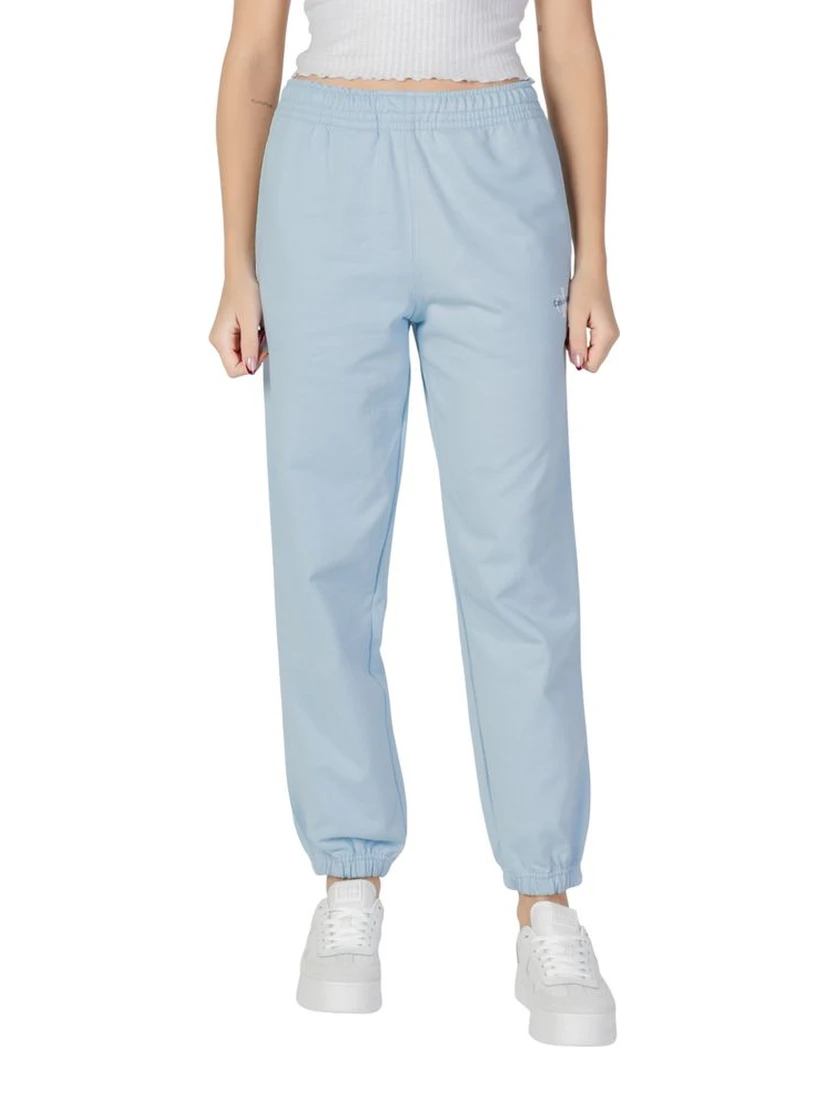Blue Cotton Joggers (Workout Pants)