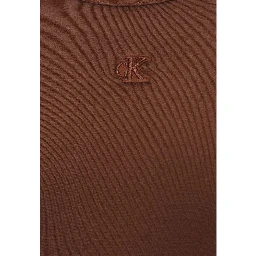 Brown Cotton Long Dress