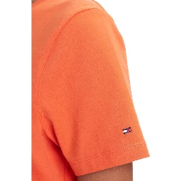 Orange Recycled Cotton T-Shirt