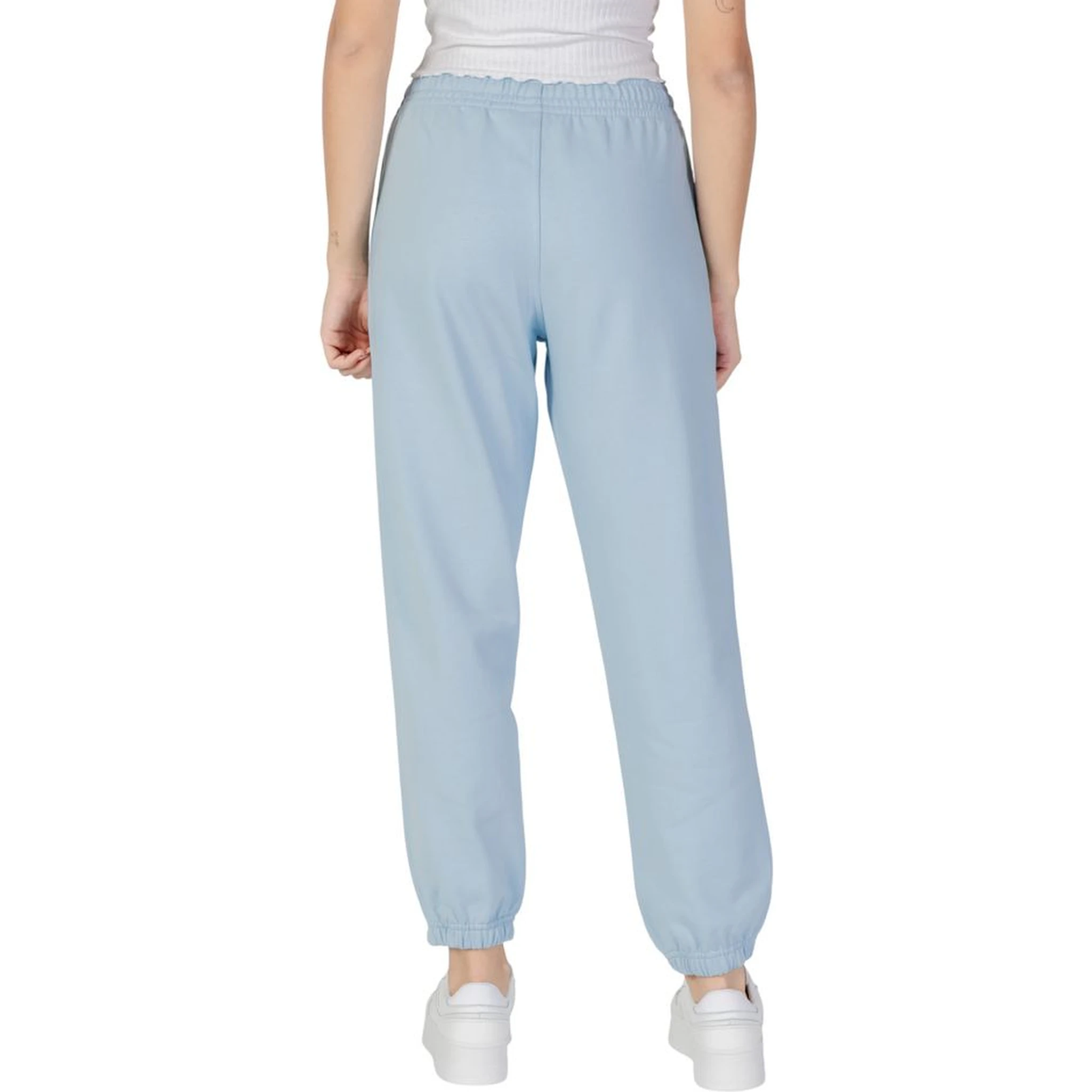 Blue Cotton Joggers (Workout Pants)
