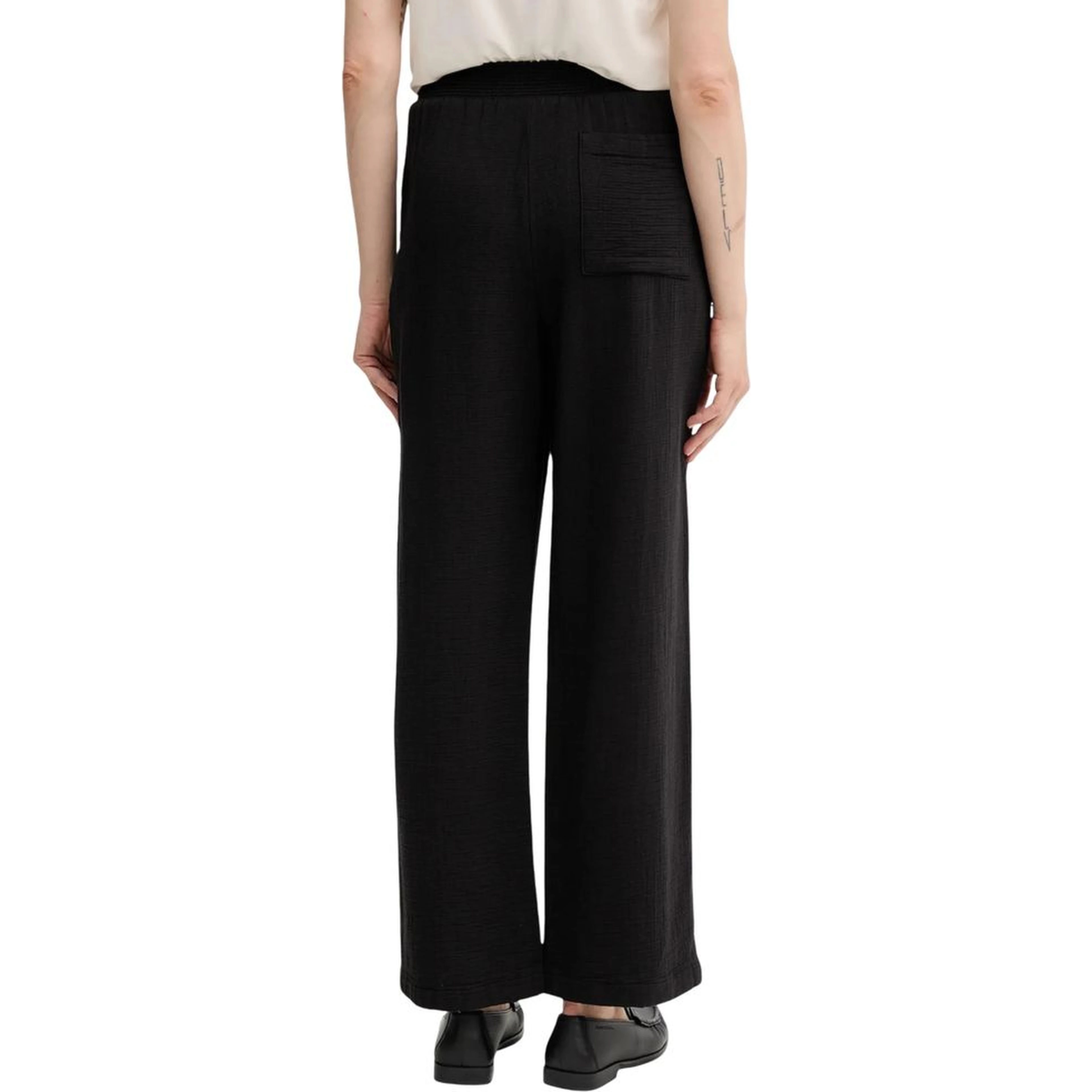 Black Cotton Joggers (Workout Pants)