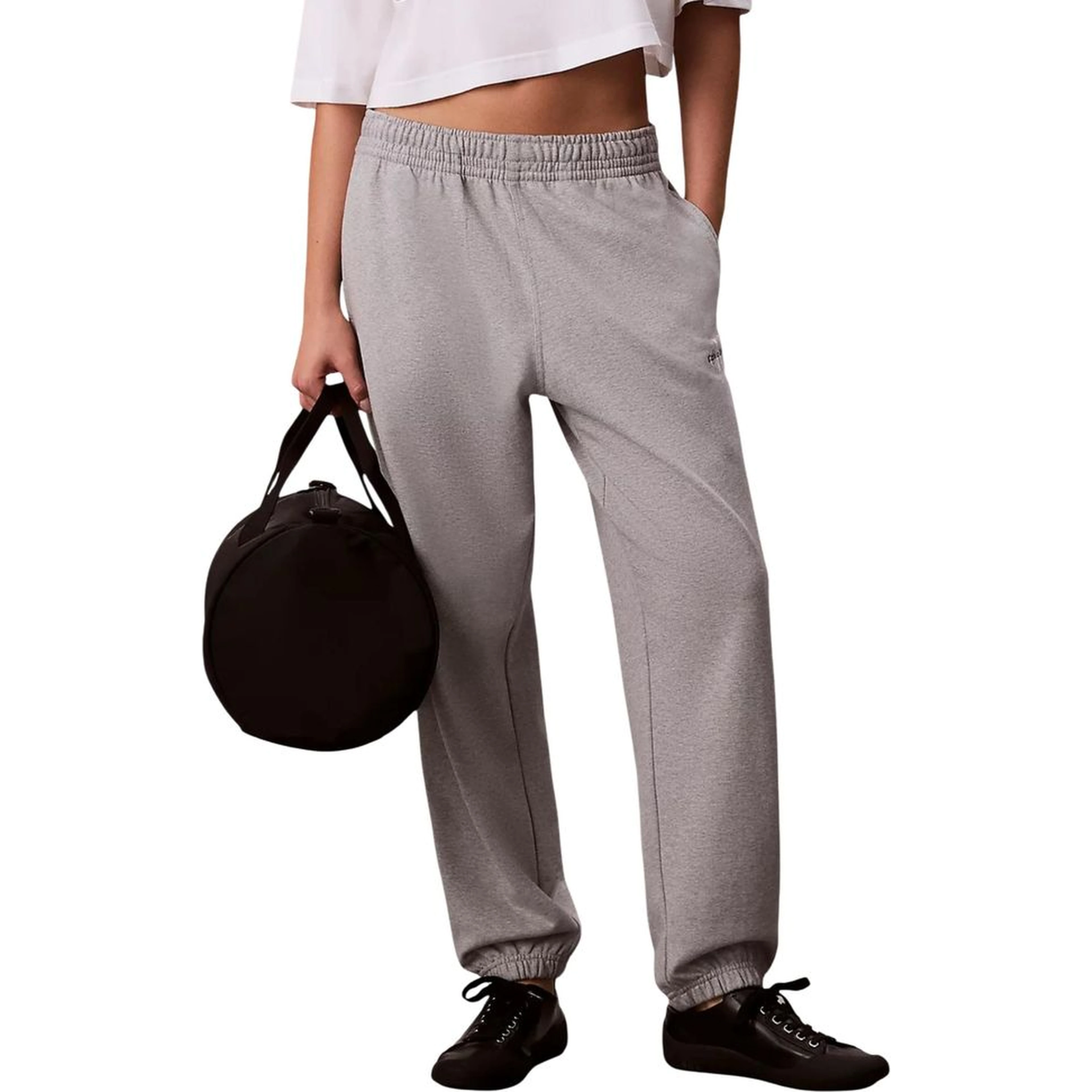 Gray Cotton Joggers (Workout Pants)