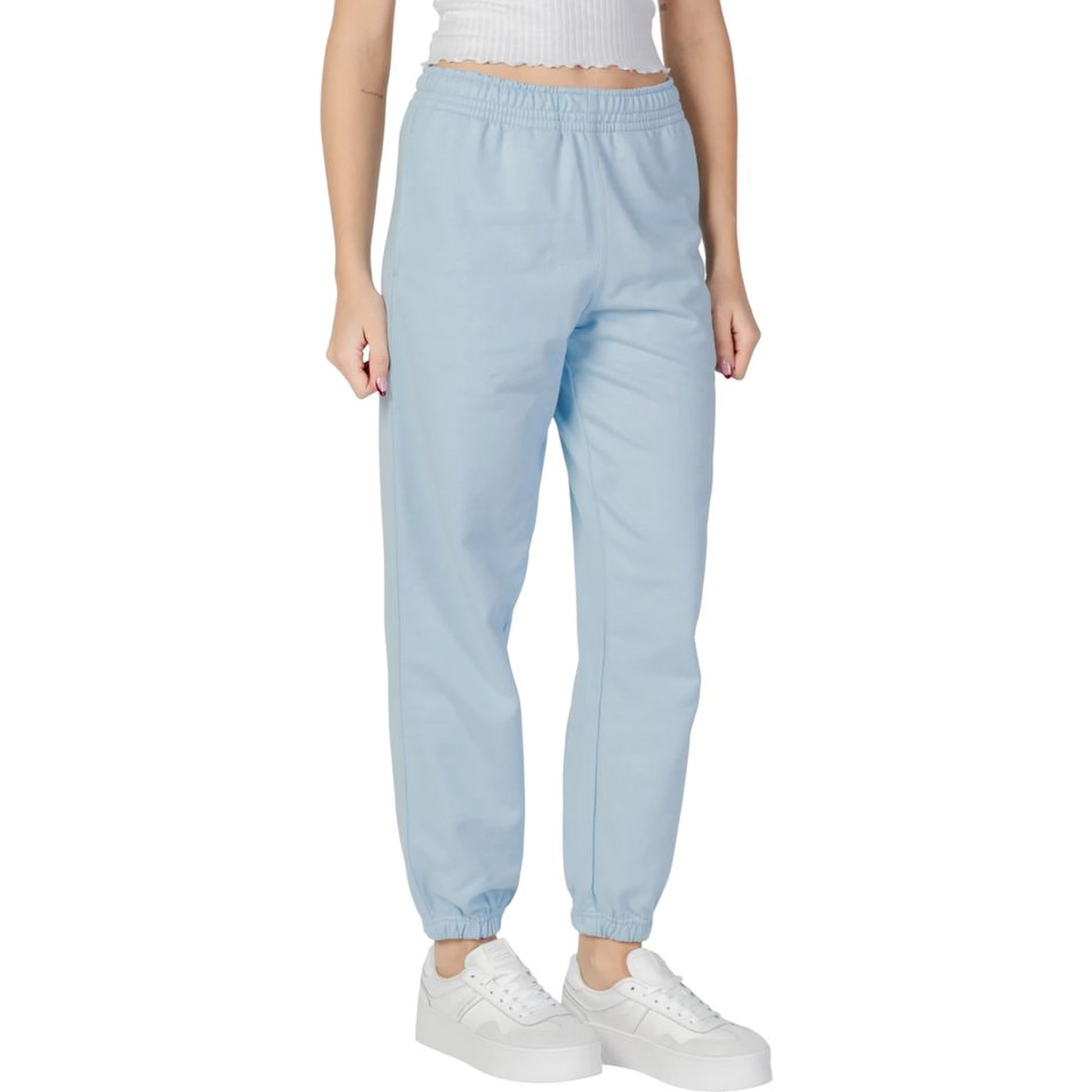 Blue Cotton Joggers (Workout Pants)