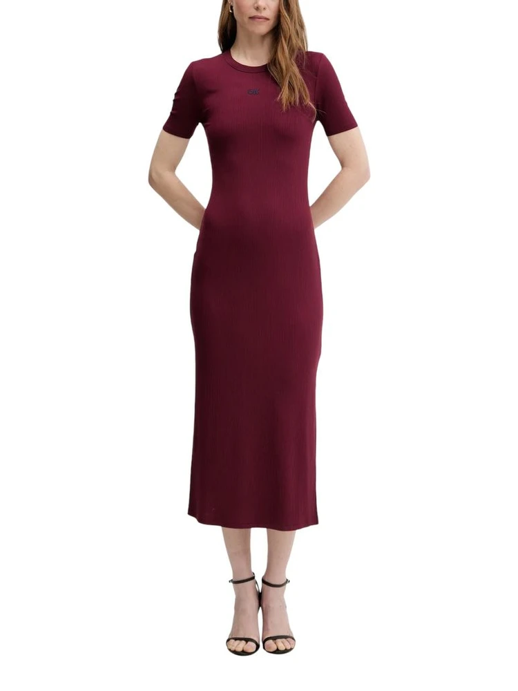 Bordeaux Modal Long Dress
