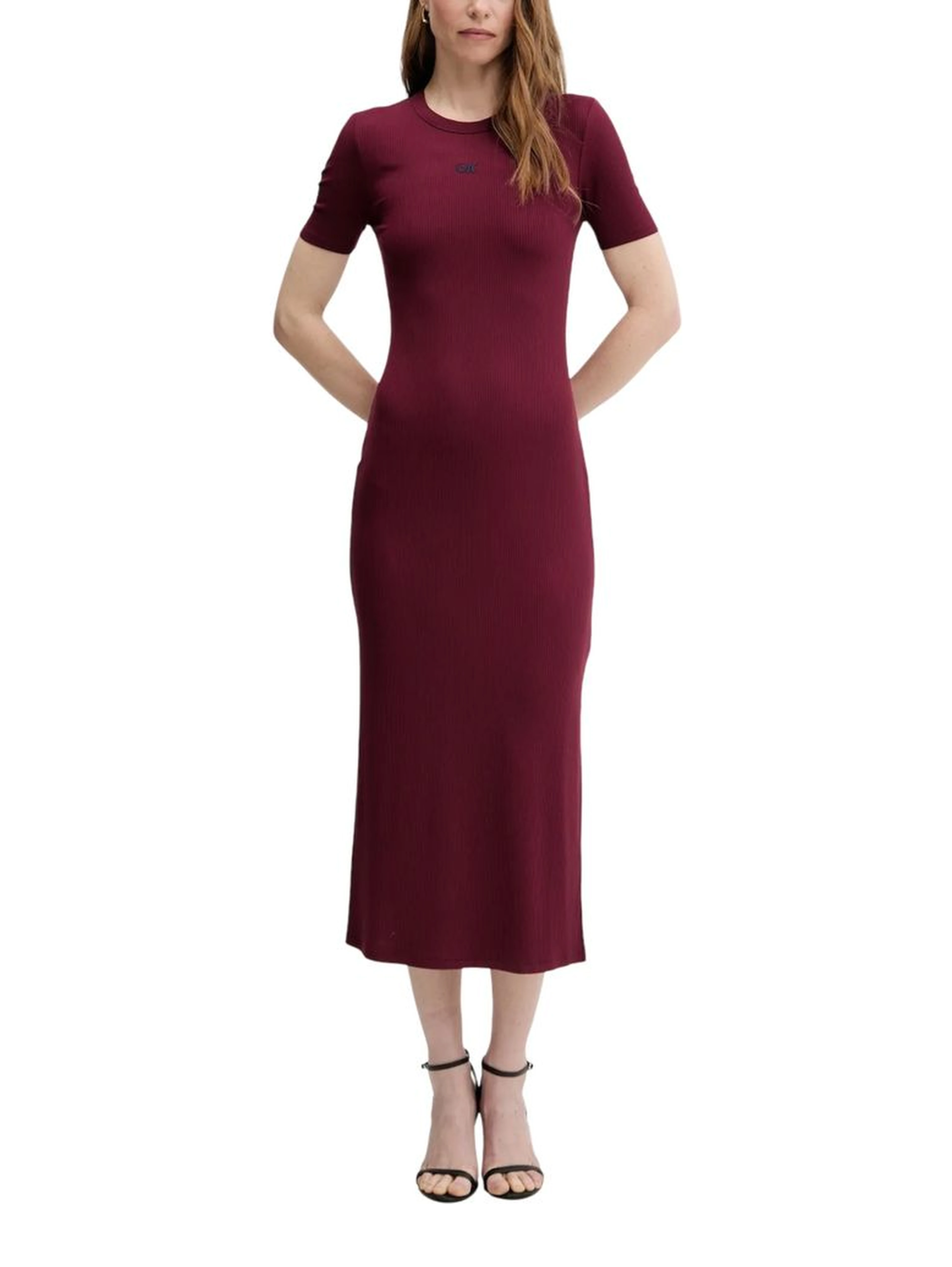Bordeaux Modal Long Dress