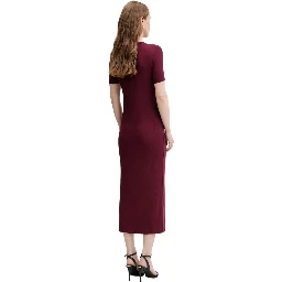 Bordeaux Modal Long Dress