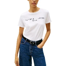 White Recycled Cotton T-Shirt