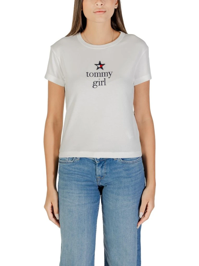 Cream Organic Cotton T-Shirt