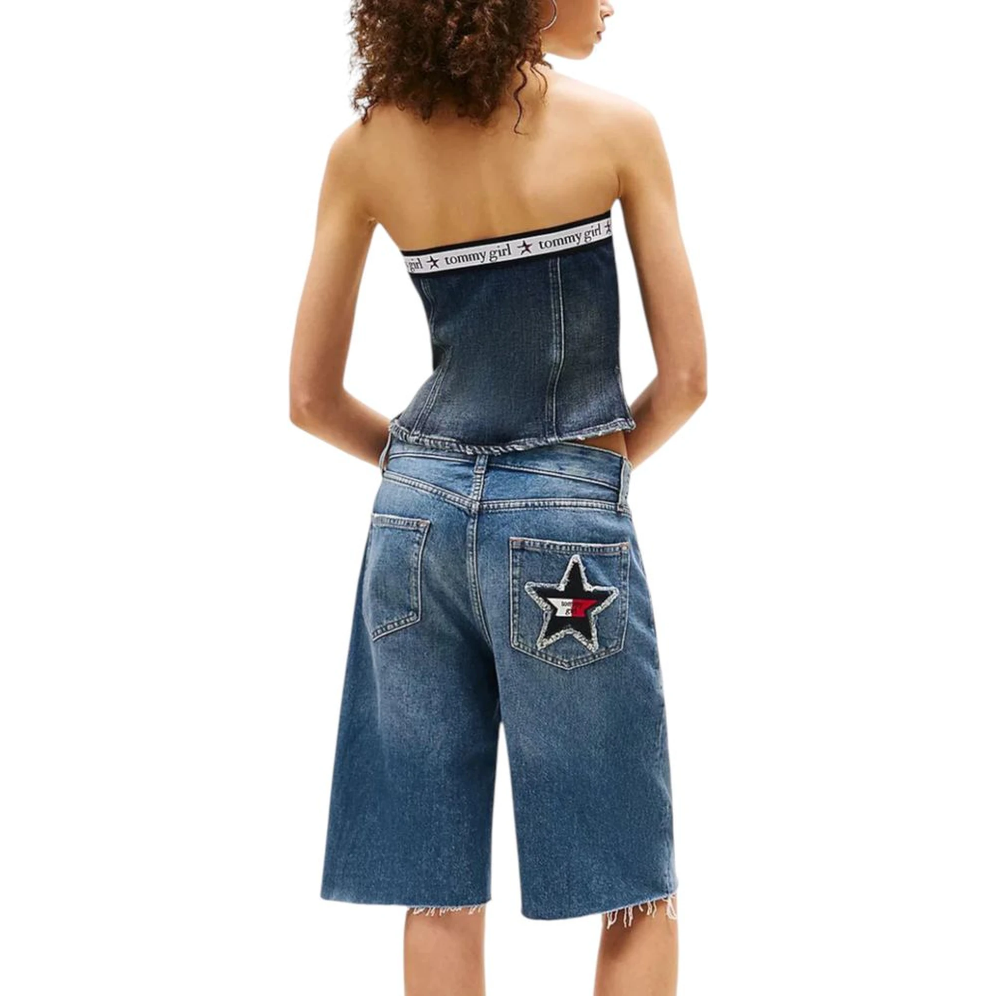 Blue Recycled Cotton Top