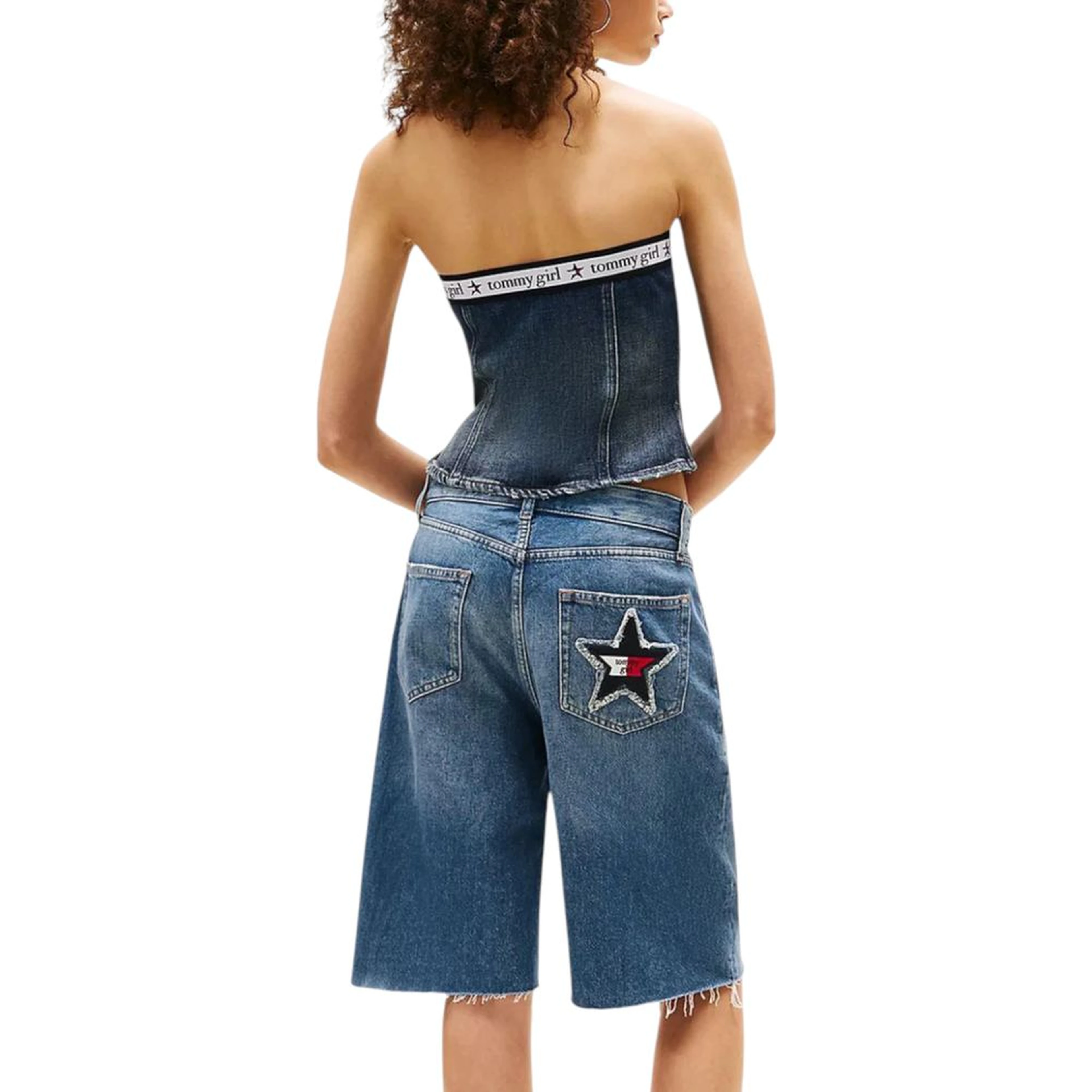 Blue Recycled Cotton Top