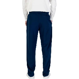 Blue Recycled Cotton Joggers (Workout Pants)