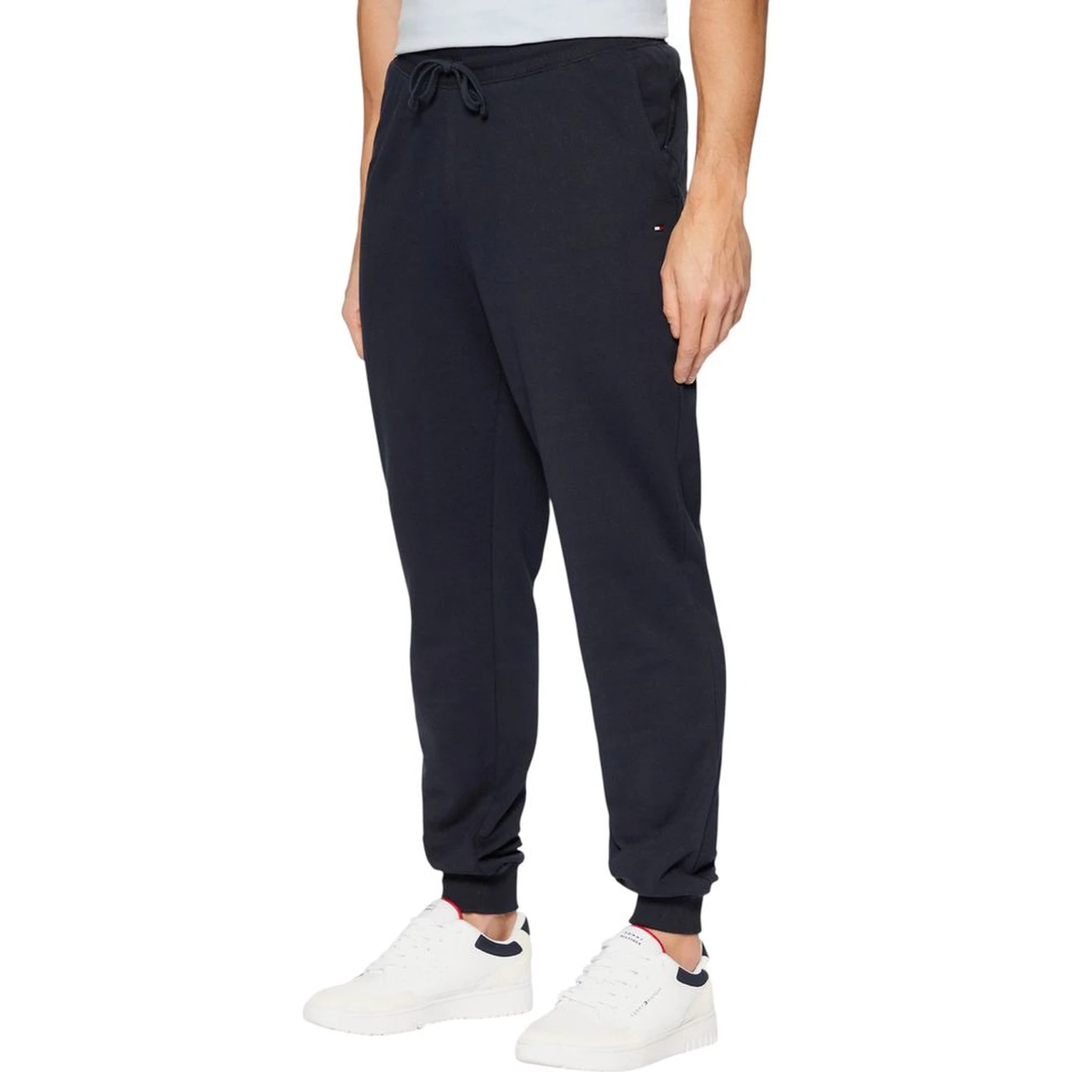 Blue Cotton Joggers (Workout Pants)
