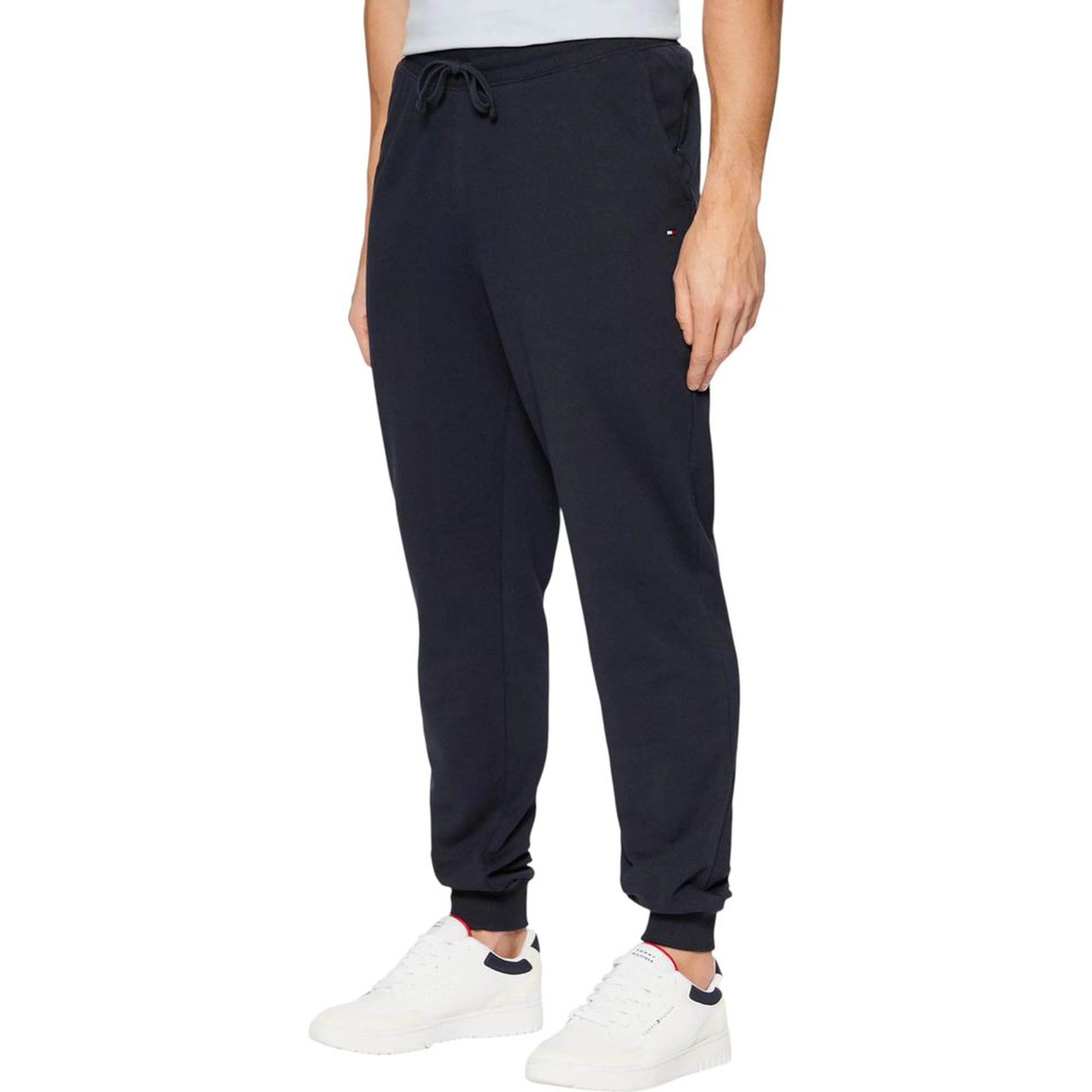 Blue Cotton Joggers (Workout Pants)