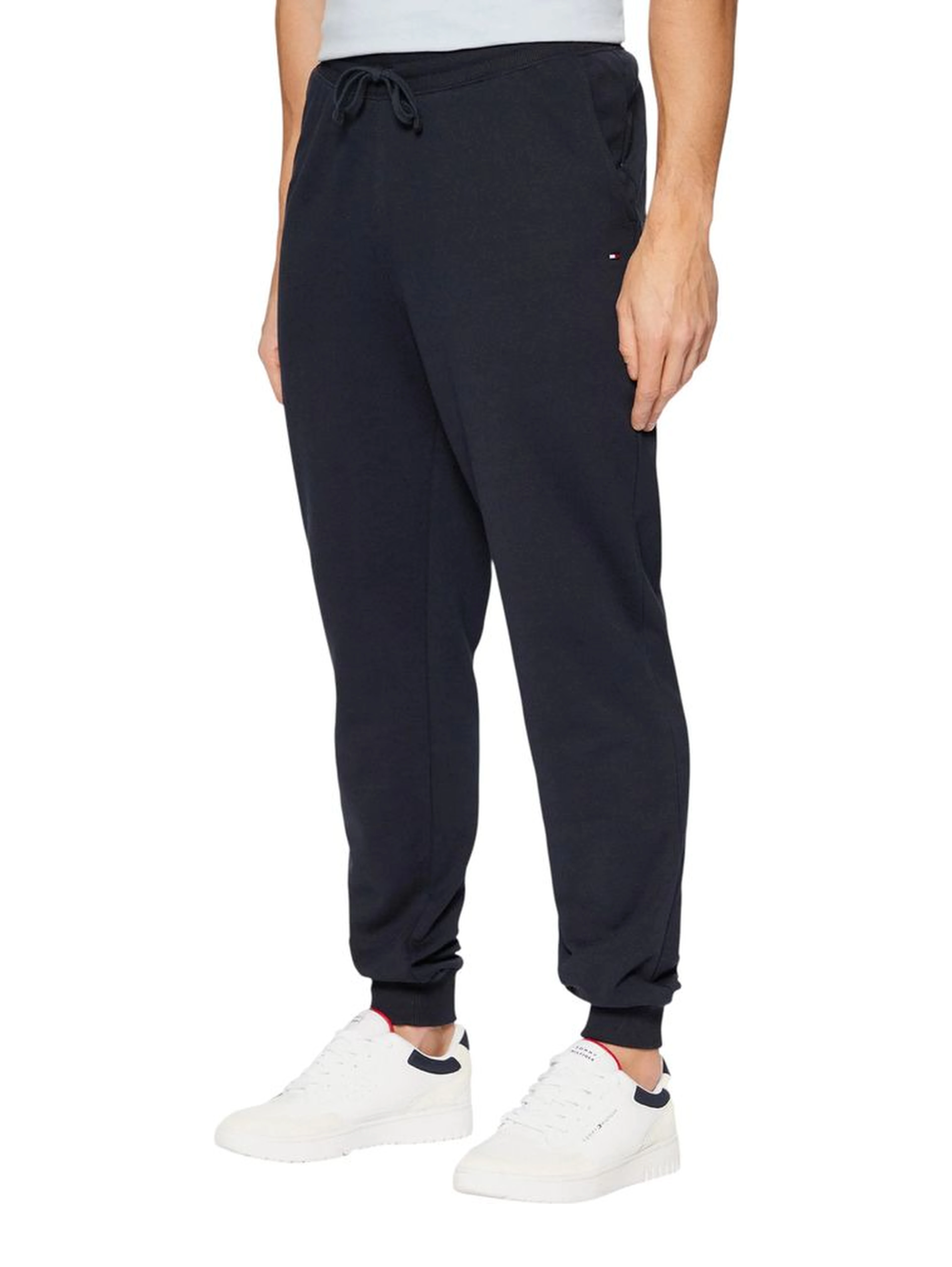 Blue Cotton Joggers (Workout Pants)