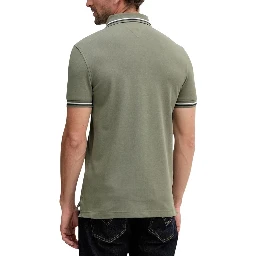 Bicolor Organic Cotton Polo Shirt