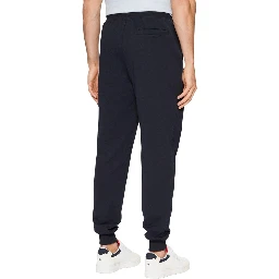 Blue Cotton Joggers (Workout Pants)