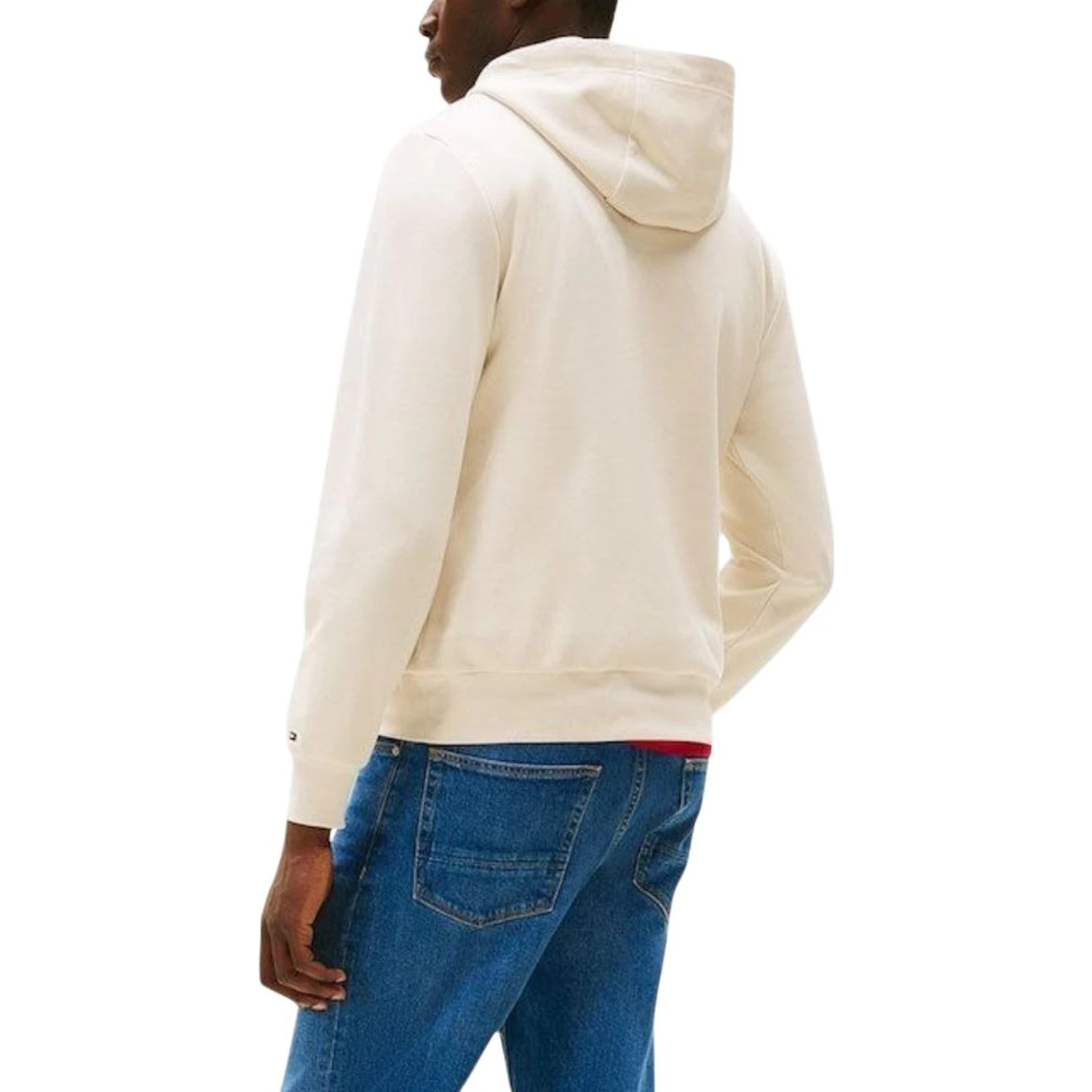 Beige Organic Cotton Hoodie